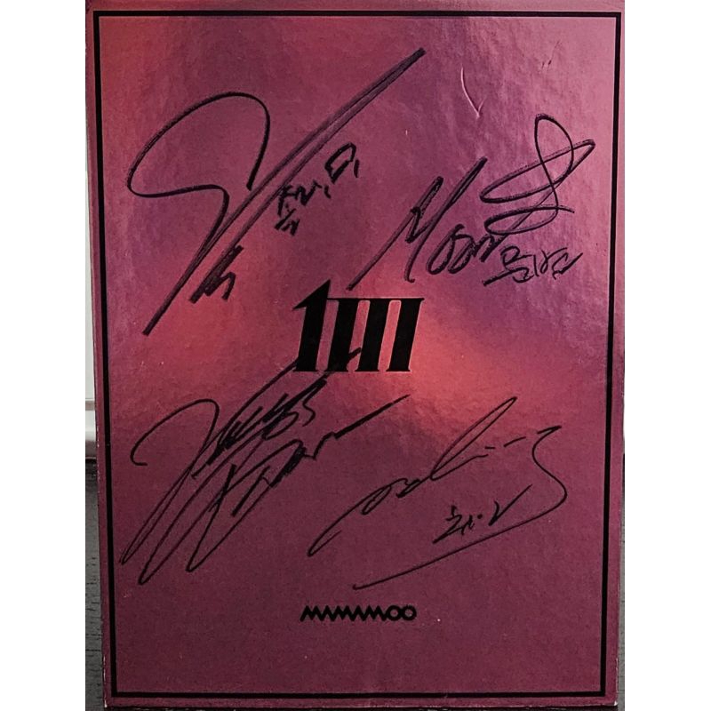 album mamamoo dan tanda tangan asli