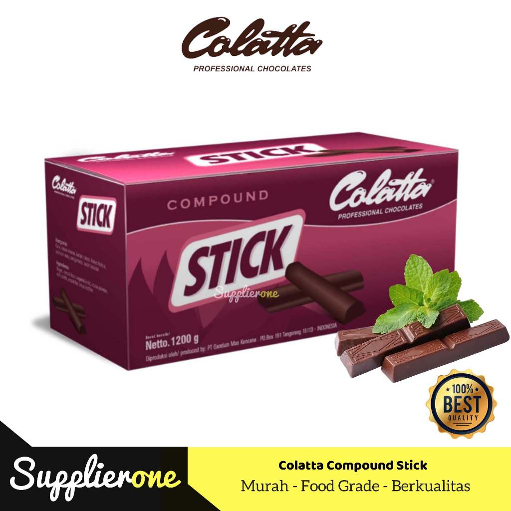 

Collata Compound Stick / Colatta / Collata Dark Chocolate / Coklat Collata / Coklat Batang Collata / Coklat Compound / Dcc Coklat Batang / Coklat Colatta