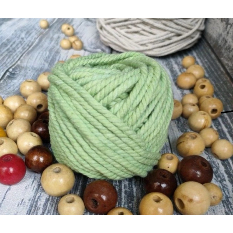 Tali katun || Tali macrame || cotton rope || Benang macrame eceran || Benang macrame