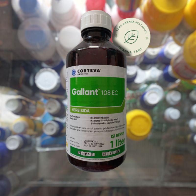 HERBISIDA SISTEMIK GALLANT 108 EC 500ML 1L CORTEVA – PENGENDALI GULMA DAN RUMPUT LIAR PADA TANAMAN