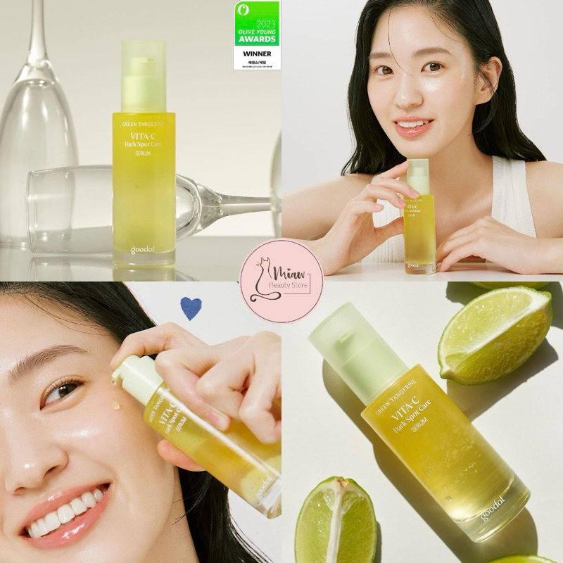 ORI 🇰🇷 Goodal Green Tangerine VITA-C Dark Spot Care Serum 40ml / Goodal Original Korea / Goodal Vita