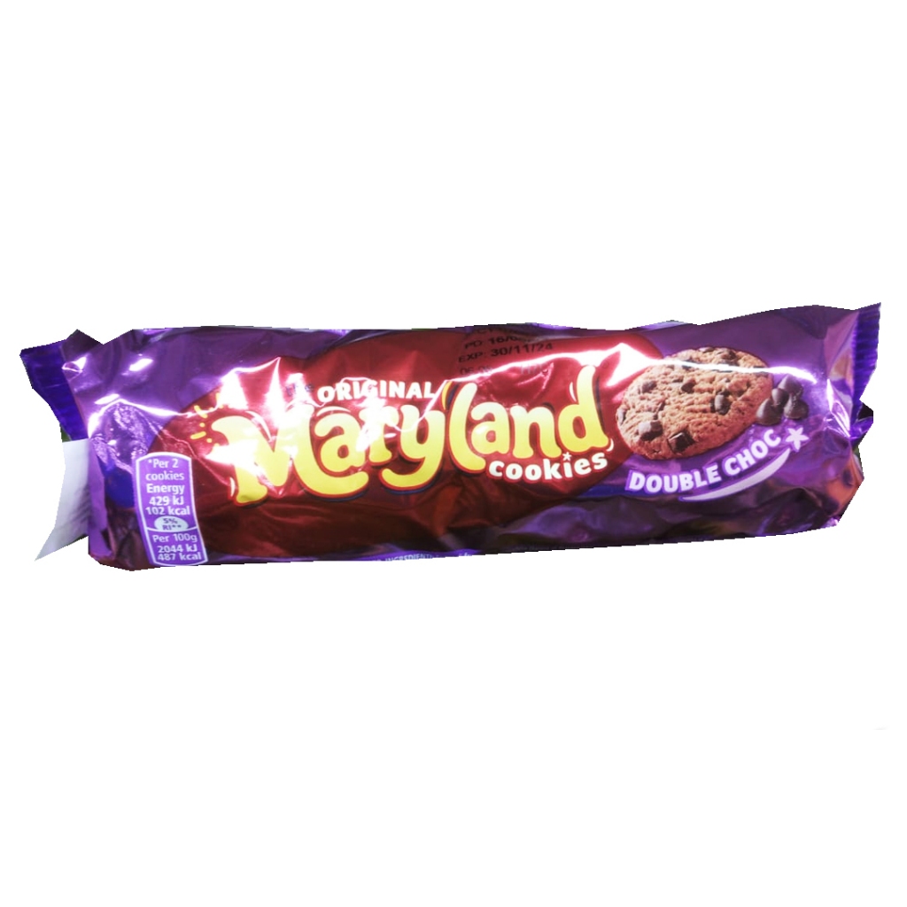 

ORIGINAL MARYLAND COOKIES DOUBLE CHOC 136g