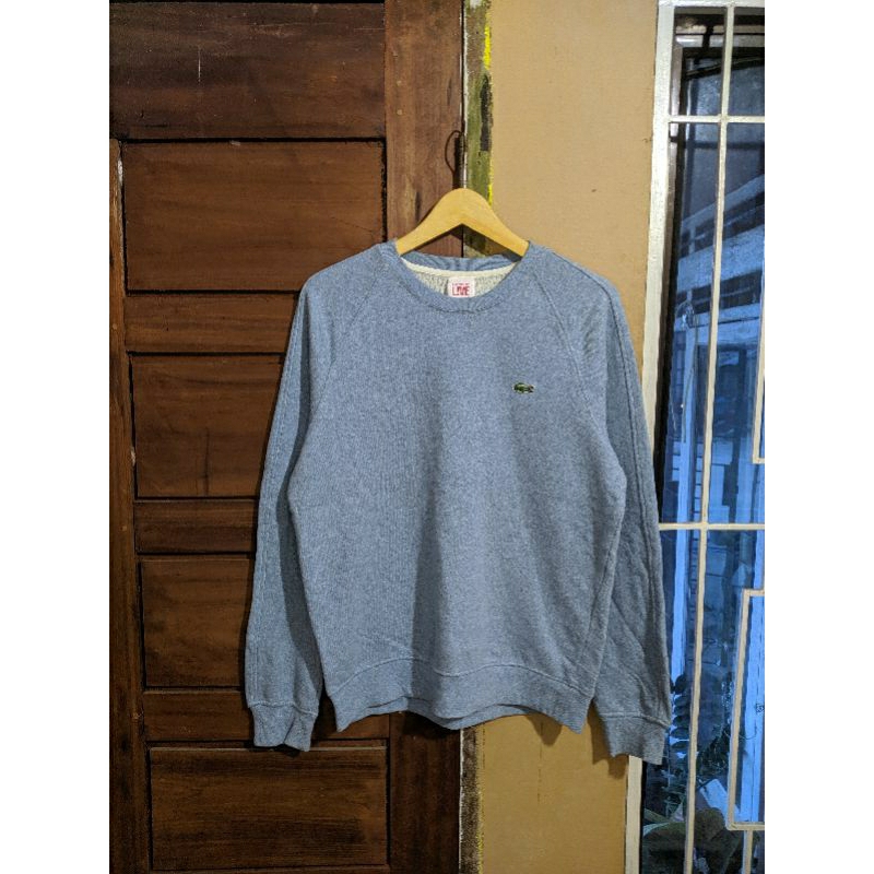 crewneck Lacoste live original