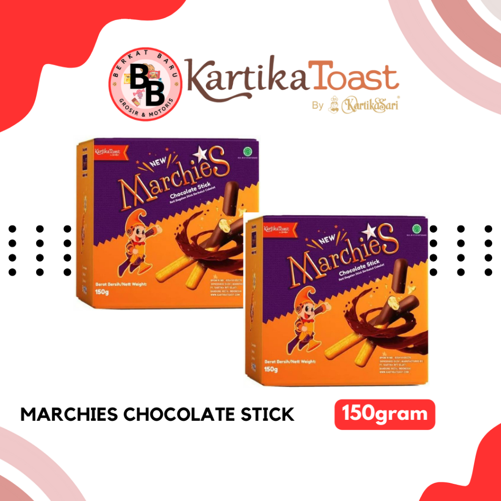 

[BB SNACK] MARCHIES CHOCOLATE STICK HARGA PER BOX