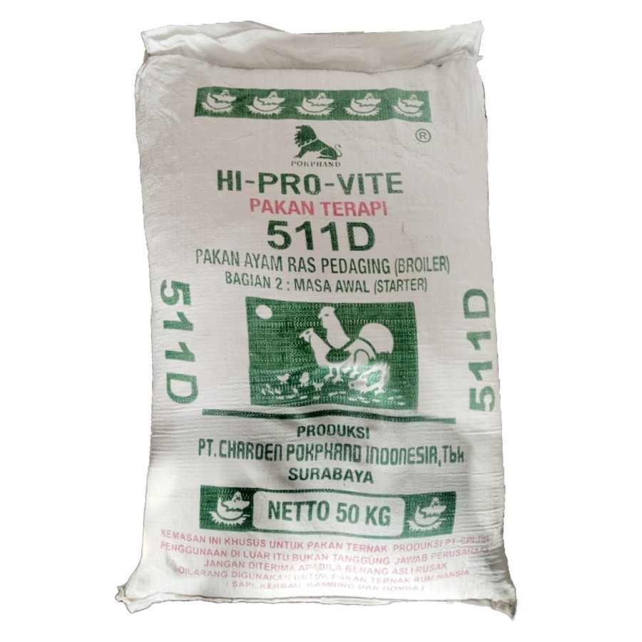 511-D (50 Kg) Konsentrat Ayam Hi-Pro-Vite