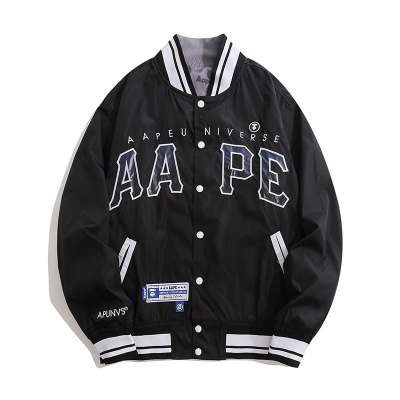 AAPE Front Text  Jacket Parasut 2 in 1 Model