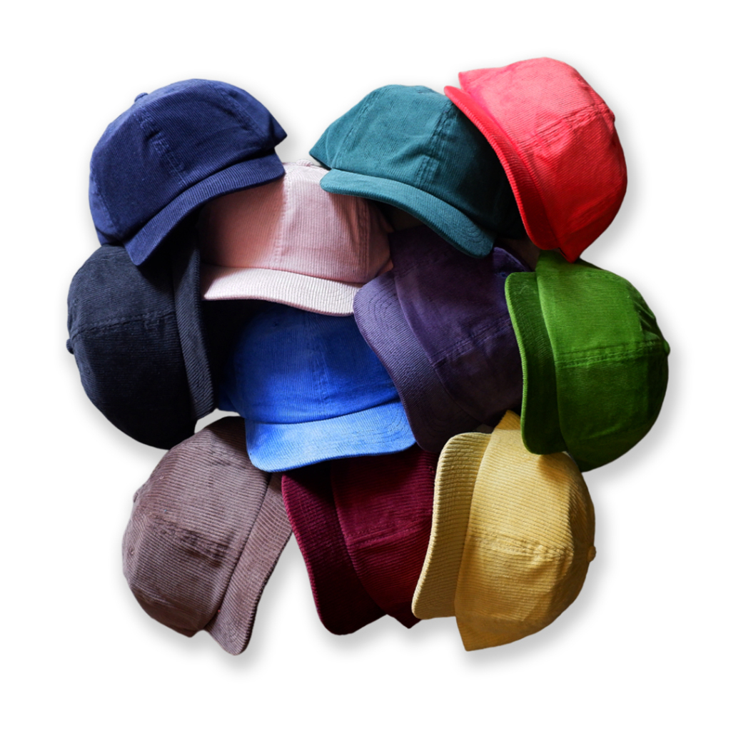 Topi Polos Short Visor Corduroy / Topi Lidah pendek