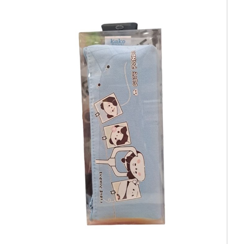 

BSD - Kako Cute Panda Trapezoid Pencase Blue