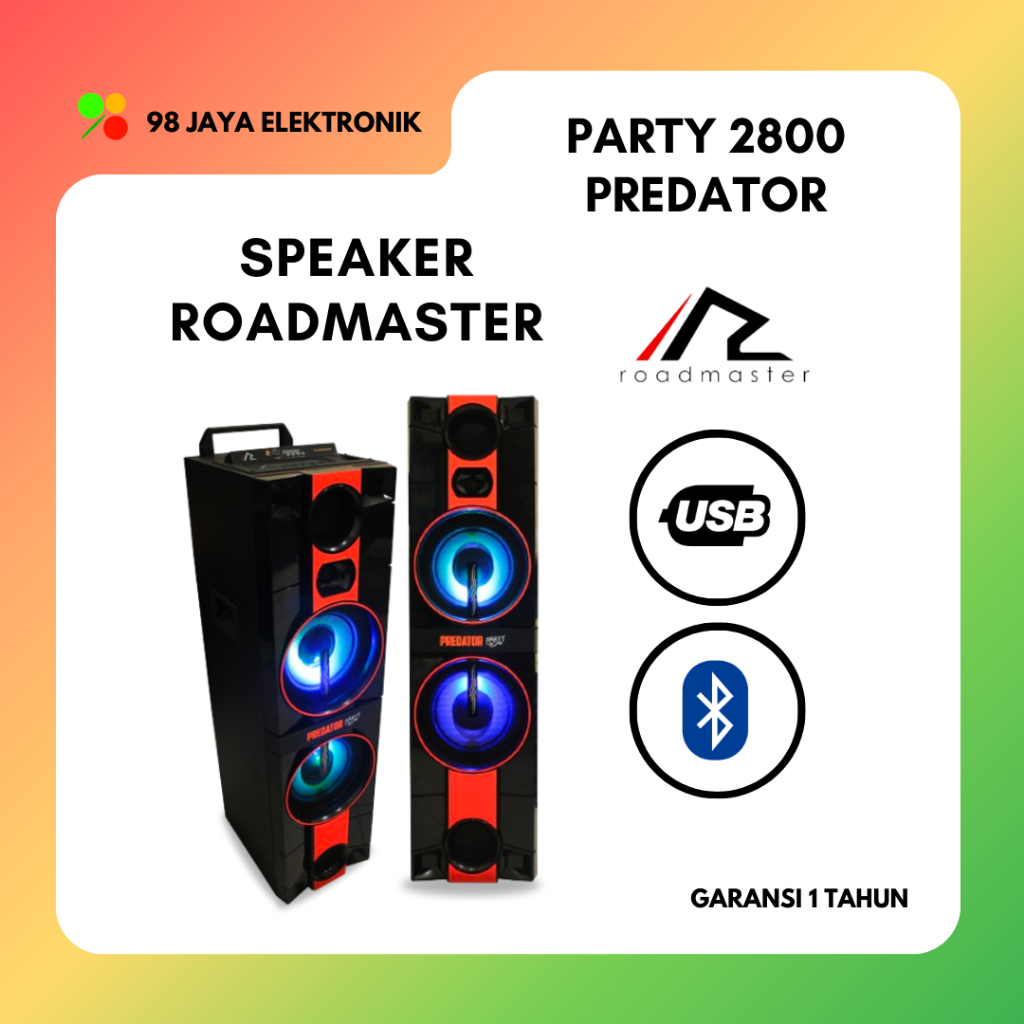 SPEAKER ROADMASTER PARTY 2800 PREDATOR