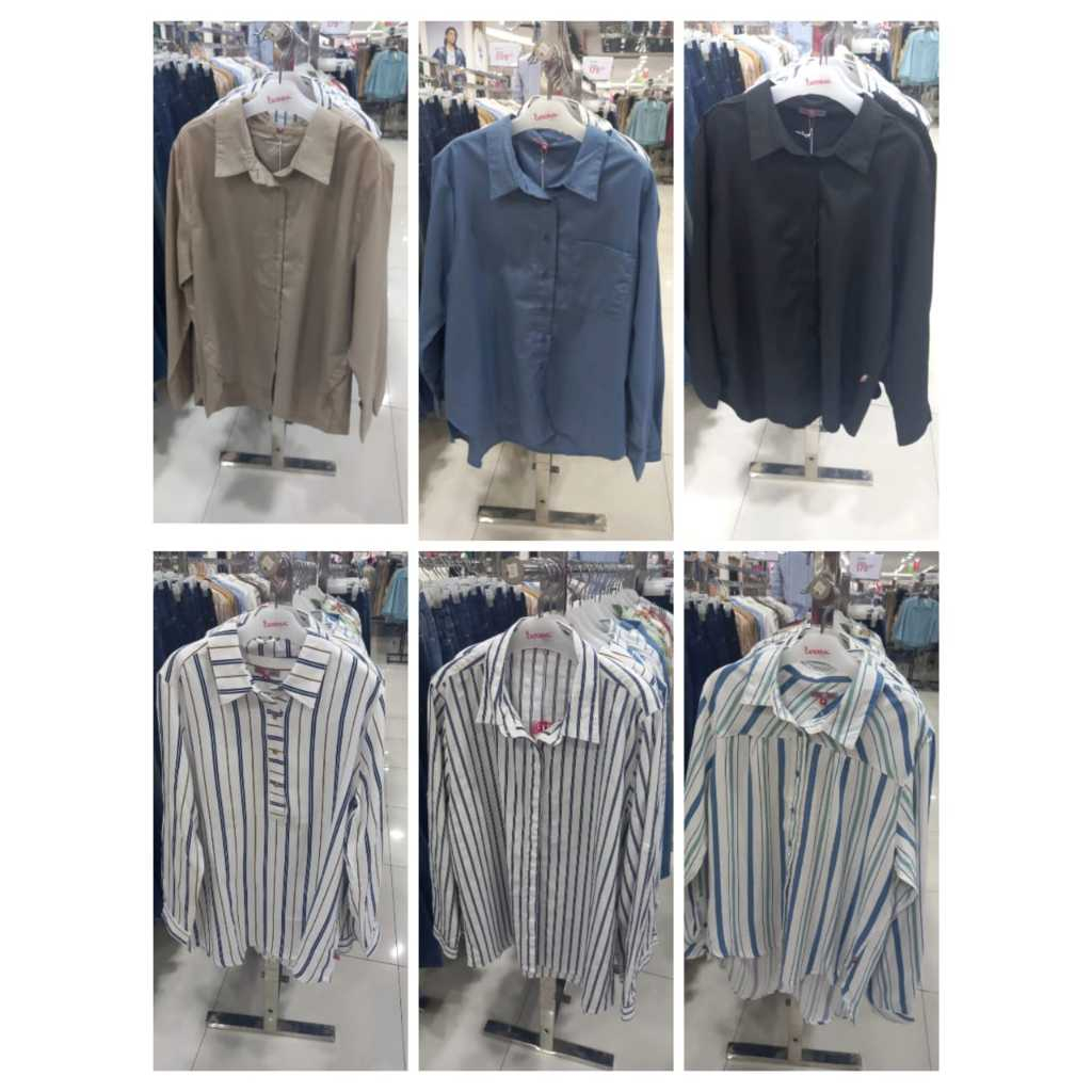 BAJU WANITA KEMEJA BLOUSE CARDINAL GIRL ORIGINAL SIZE S - XXL