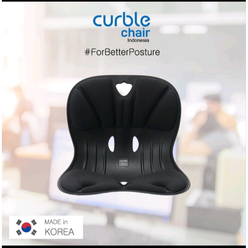 Curble Chair Wider - Kursi Penopang Postur Pinggang