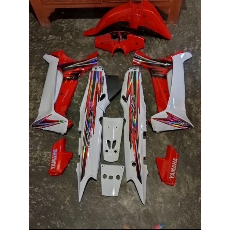 striping fiz R hologram merah-2