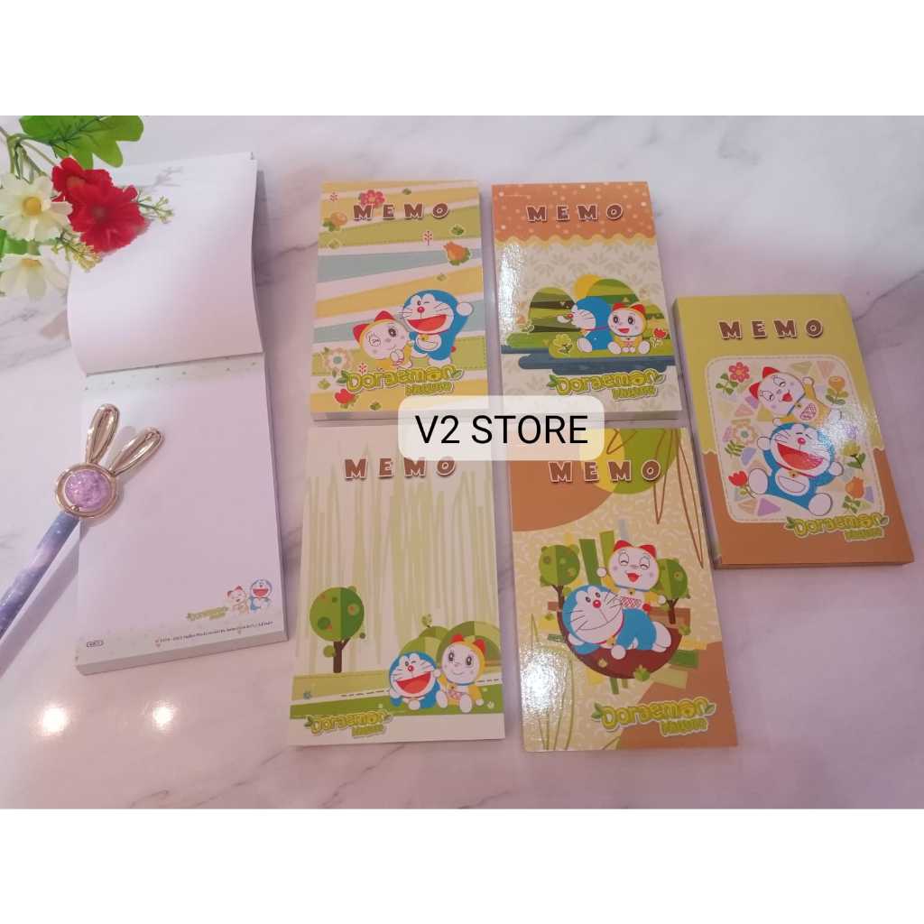 

Memo Pad 100 Kiky / Memo Karakter Doraemon Dan Princes