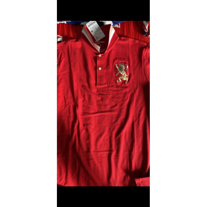 Polo Giordano merah