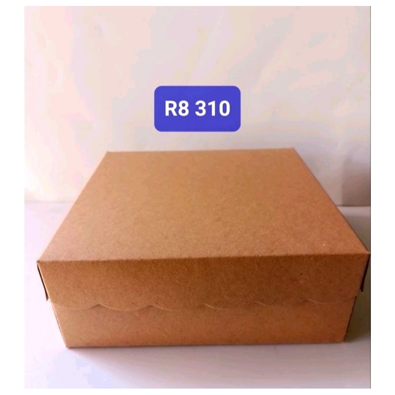 

DUS PAPERKRAFT R8 (18×18) & R10K (20×20) / SNACK BOX / KOTAK JAJAN KARTON COKLAT