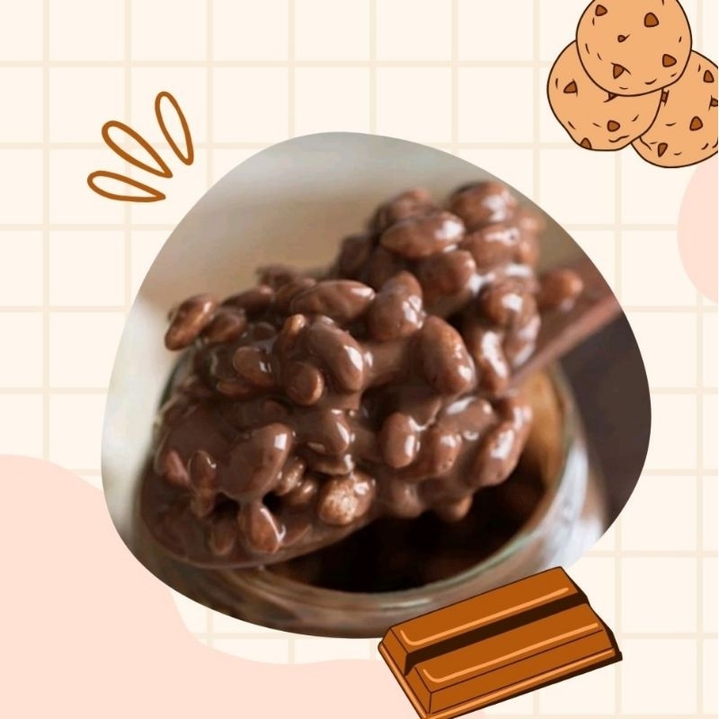 

10Pcs Choco Crunchy free box thinwall
