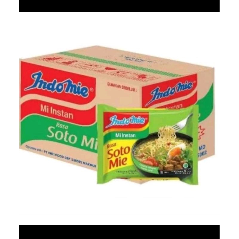 

INDOMIE KUAH RASA SOTO 1 DUS ISI 40