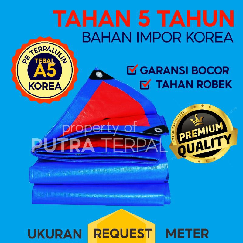 Terpal lembaran Terpal A5 / Lembaran Terpal / Terpal Tutup Hik / Terpal Tutup Truk / Terpal Tenda / 