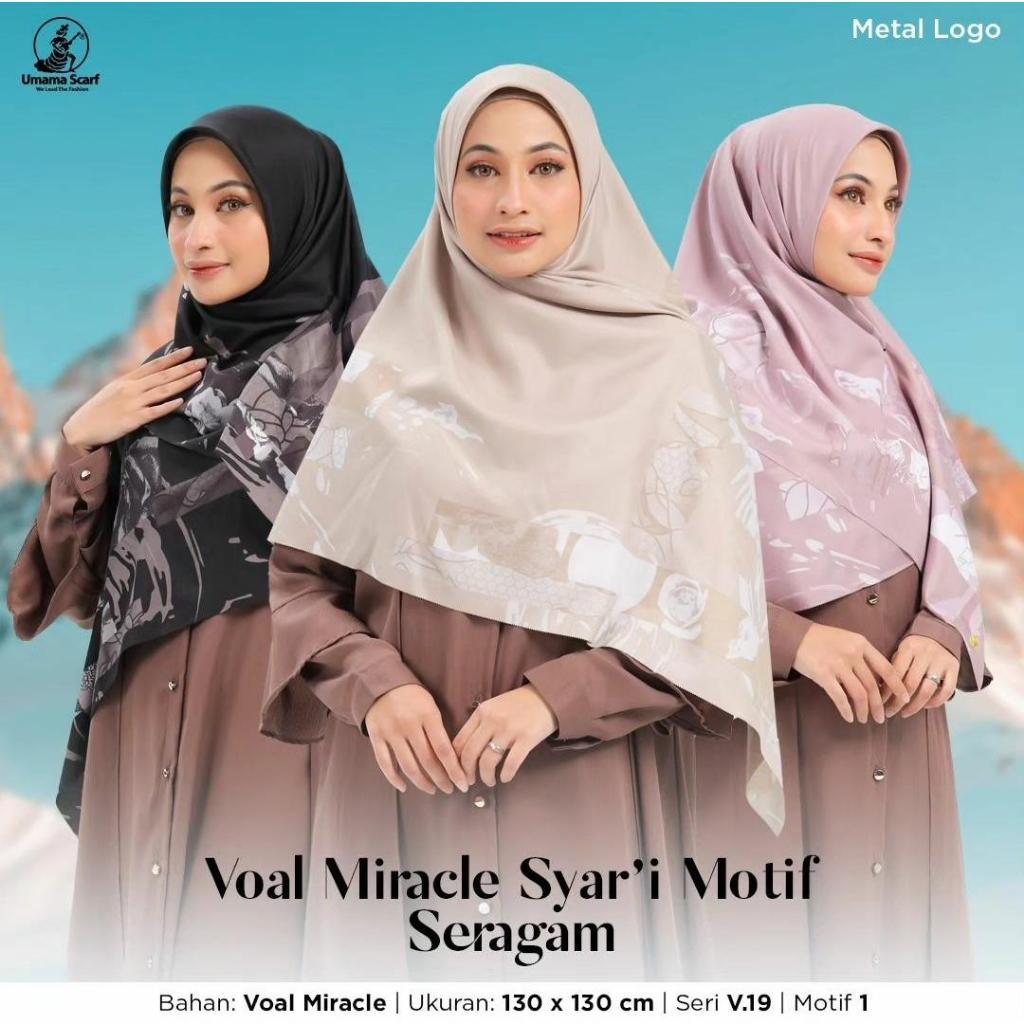 HAYIWADA | HIJAB AZARA SYAR'I SEGI EMPAT MOTIF | JILBAB SEGI EMPAT | HIJAB MOTIF LASER CUT | HIJAB T