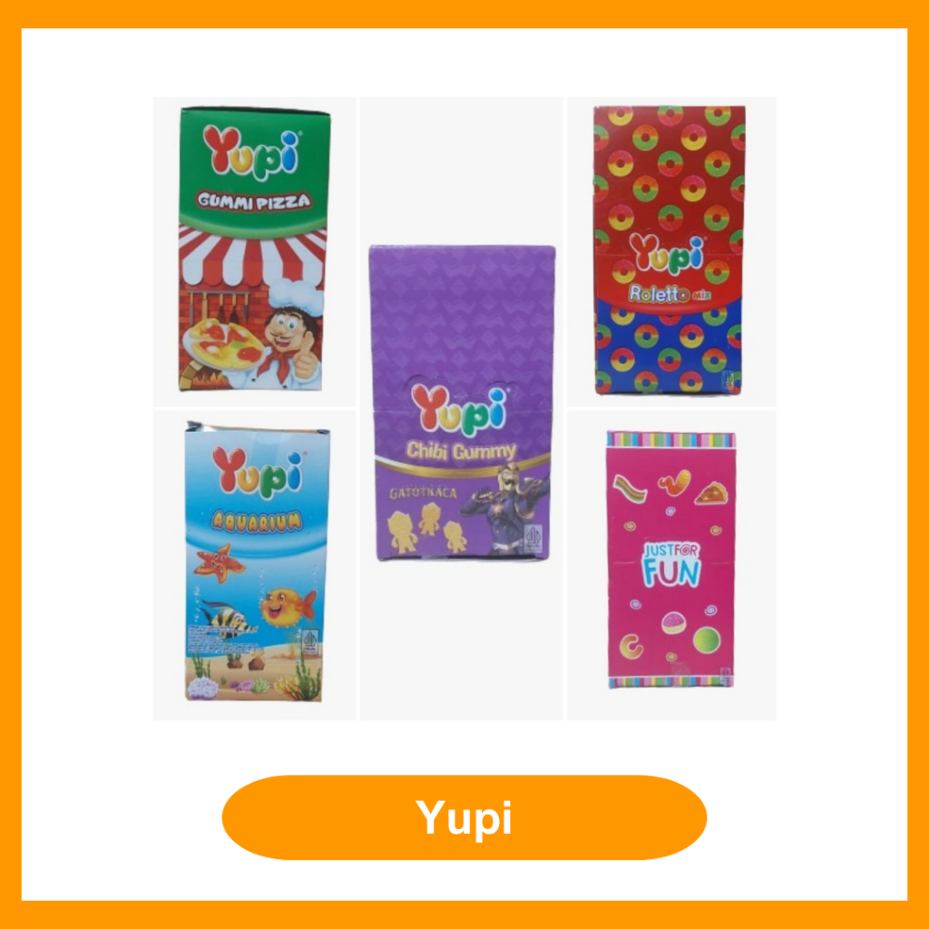 

PROMO! PERMEN YUPI- YUPI JELLY- CEMILAN ENAK- MAKANAN RINGAN- JAJANAN ANAK