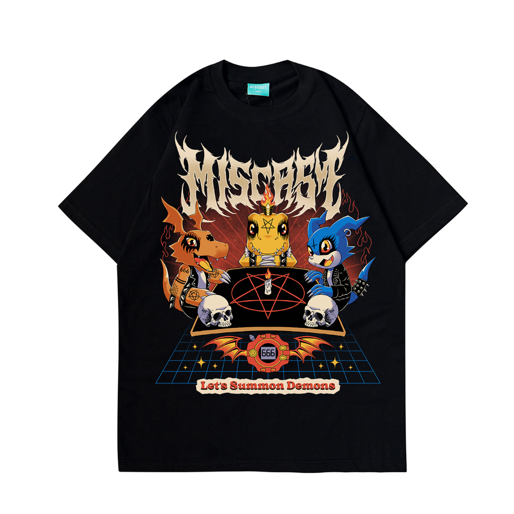 Miscast - Oversized Kaos - Rumble - Hitam