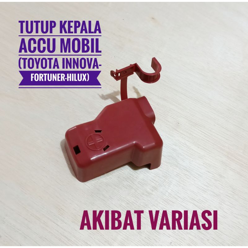 Tutup Kepala Accu Mobil Toyota Innova Fortuner Hilux Cover Kepala Aki Innova Fortuner Tutup Kepala A