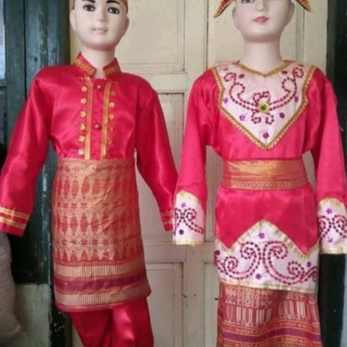 Baru Baju Adat Palembang anak TK SD  Pakaian Adat Anak Palembang