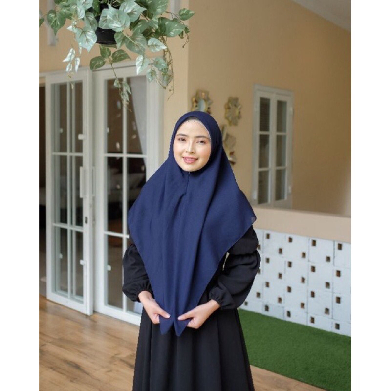 100% aman - hijab instan zipper resleting segiempat square hijab segiempat instan zipper