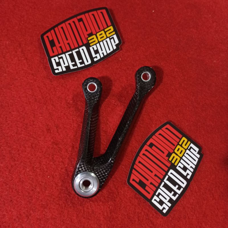 Exhaust Hanger Carbon Corse Project Original Ninja RR ZX 150 RR 150RR ZX150