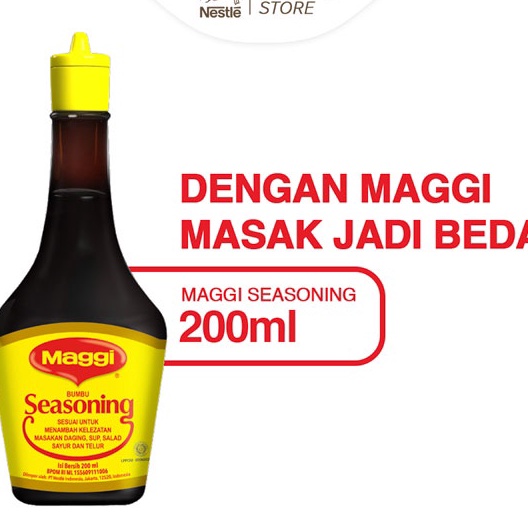 

Stok terbaru Maggi Seasoning botol 2 ml