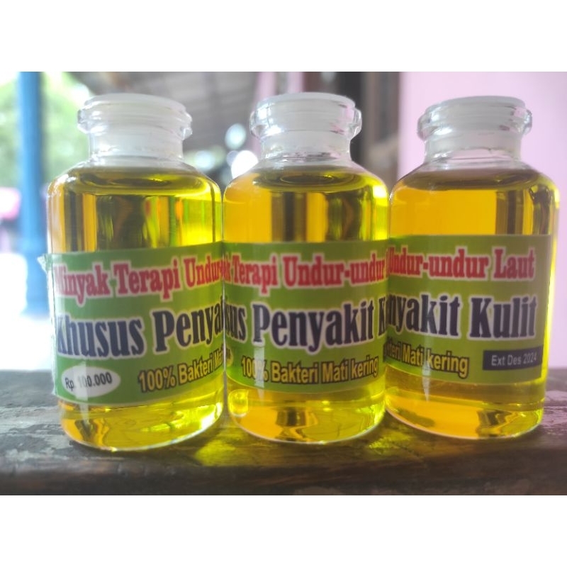 Minyak Gatal Kulit Ampuh Undur Undur Laut