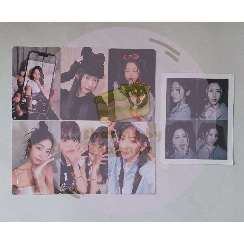 Photocard PC LE SSERAFIM UNFORGIVEN (Weverse Albums ver.) Chaewon Sakura Yunjin Eunchae