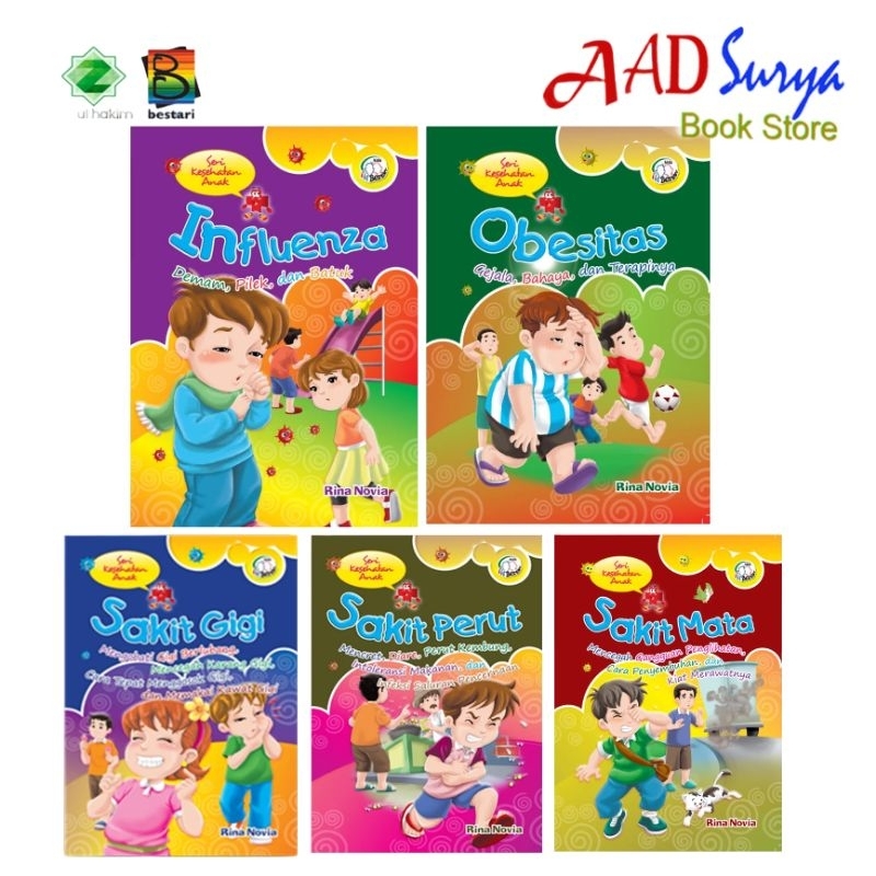 buku cerita anak - seri kesehatan anak - zikrul bestari