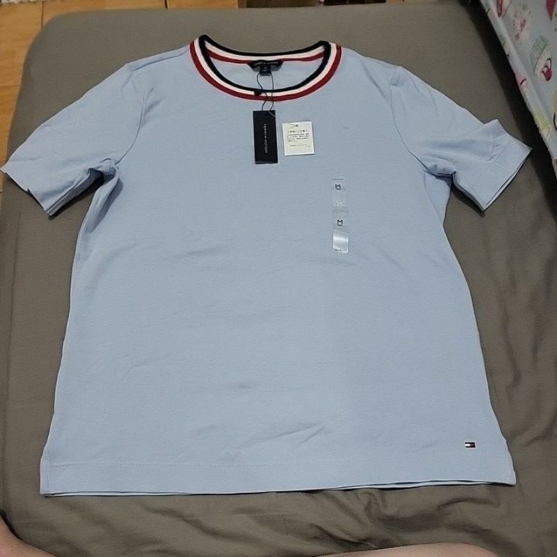 Ready Stock Tommy Hilfiger Original 100% NEW Kaos Wanita size M Slim fitt