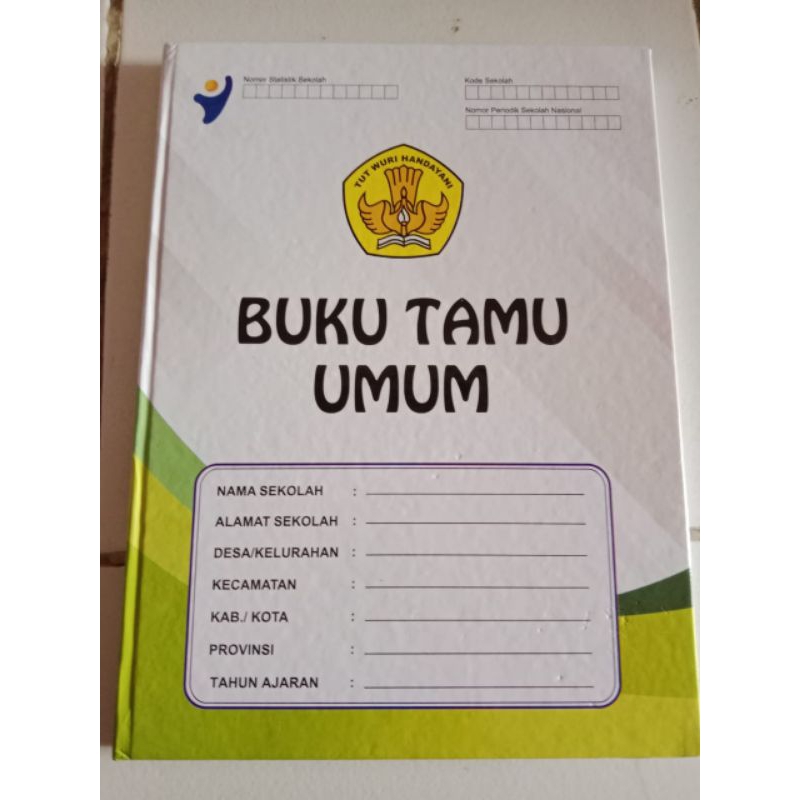 

BUKU TAMU UMUM JENJANG (SD.SMP.SMA.SMK)