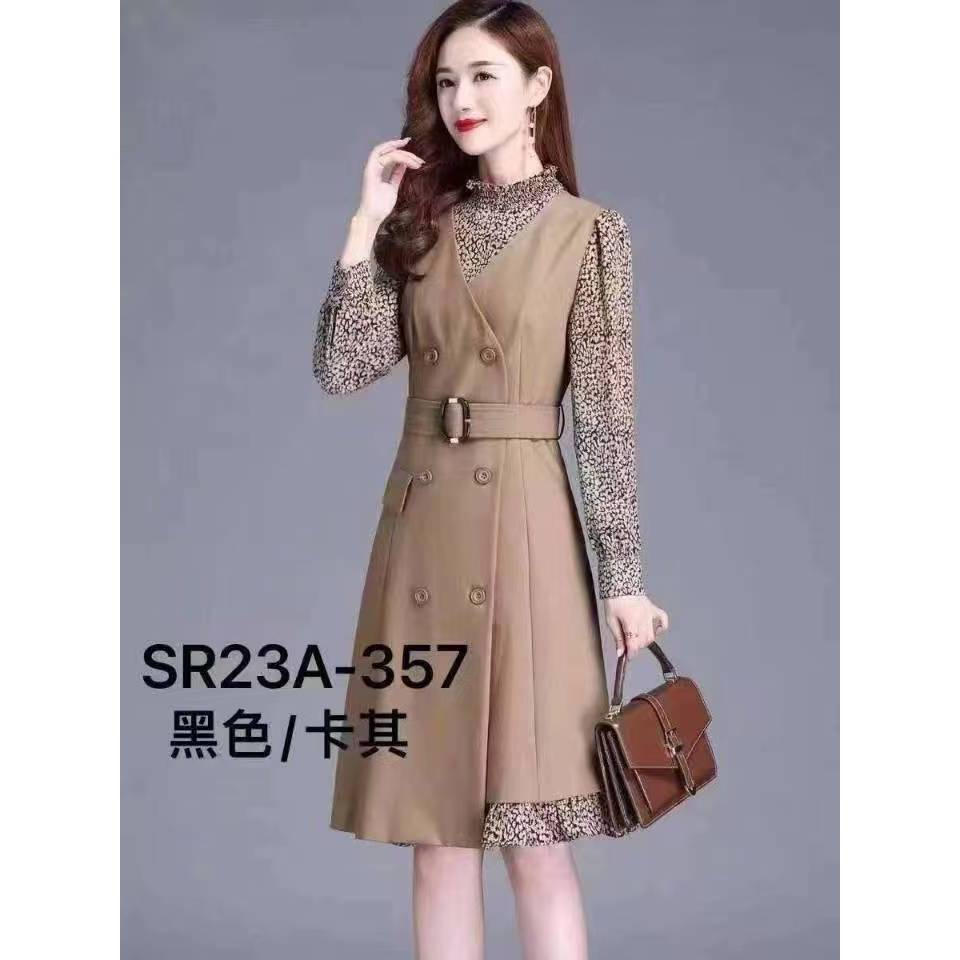 ANRUIYANG Dress /Tunik Katun Sifon Semi Stretch Panjang Import Wanita 2012