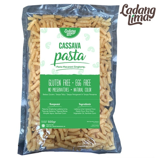 

LADANG LIMA Pasta Fusilli 500g - Pasta Gluten Free