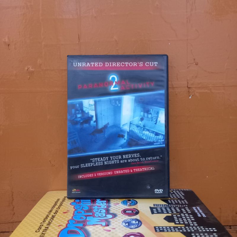 DVD ORIGINAL PARANORMAL 2 ACTIVITY