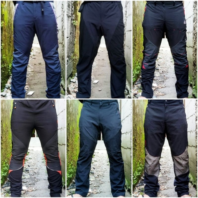 celana outdoor celana gunung pria/wanita