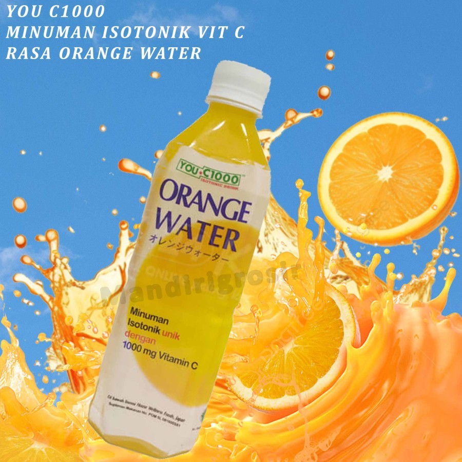 

Minuman Vitamin C * You C1000 Orange Water * Minuman Isotonik Water * 500ml