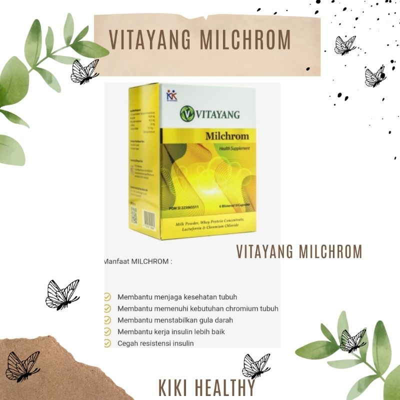 Vitayang Milchrom Penurun Diabetes Alami Dan Organik