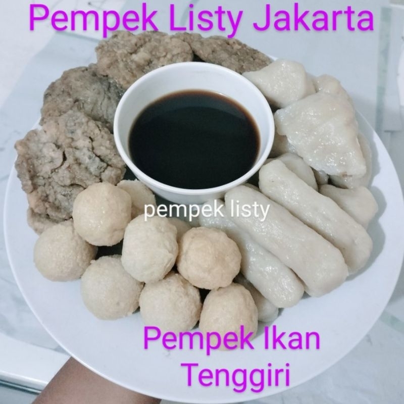 

PEMPEK LISTY ISI 50 PCS (ikan tenggiri)