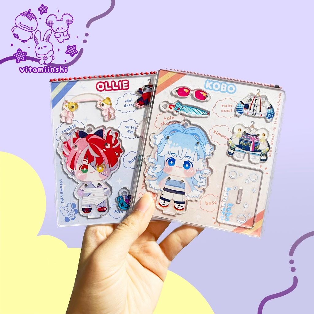 Hololive ID Dress Up Magnet Standee