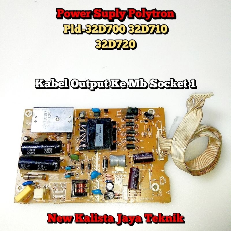 POWER SUPLY POLYTRON PLD-32D700 32D710 32D720 ORIGINAL HBBX-061A PSU 32D720 32D700 PSU POLYTRON 32D7