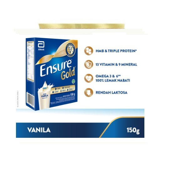 

Ensure Gold Susu Vanila Box 150 Gr