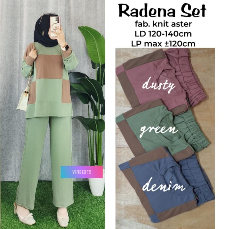 Radena Setelan Kaos Knit & Celana - Vinstore