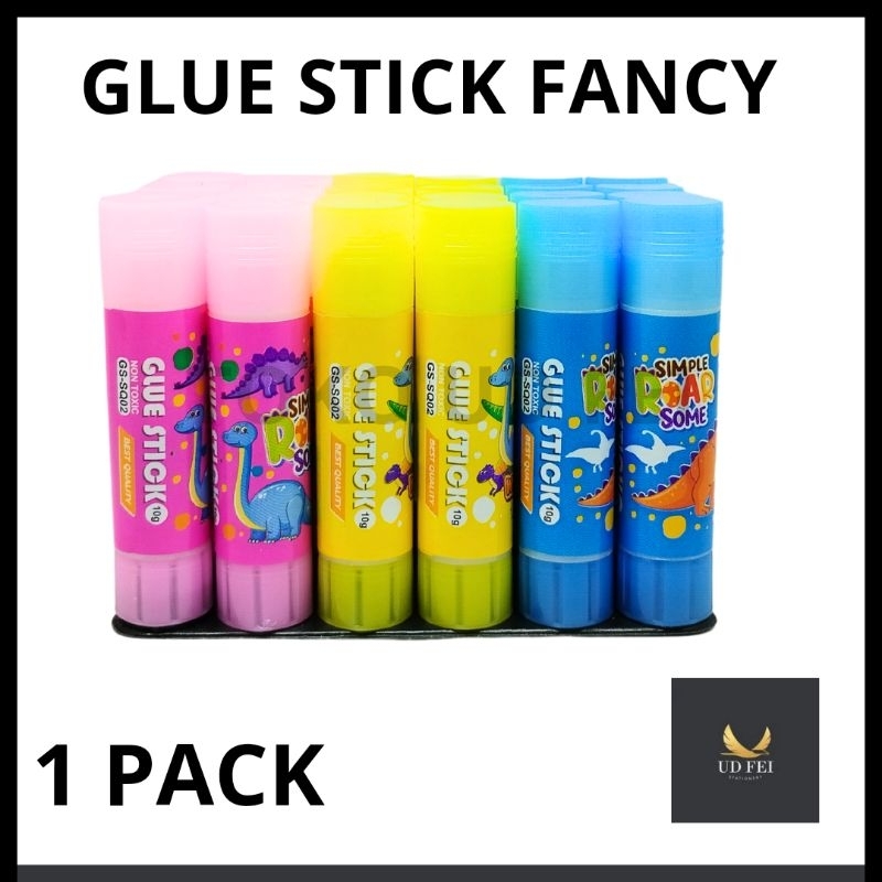 

( 1 PACK= 24 PCS) Glue stick fancy/ Lem Stick/ glue stick fancy SQUEEZY