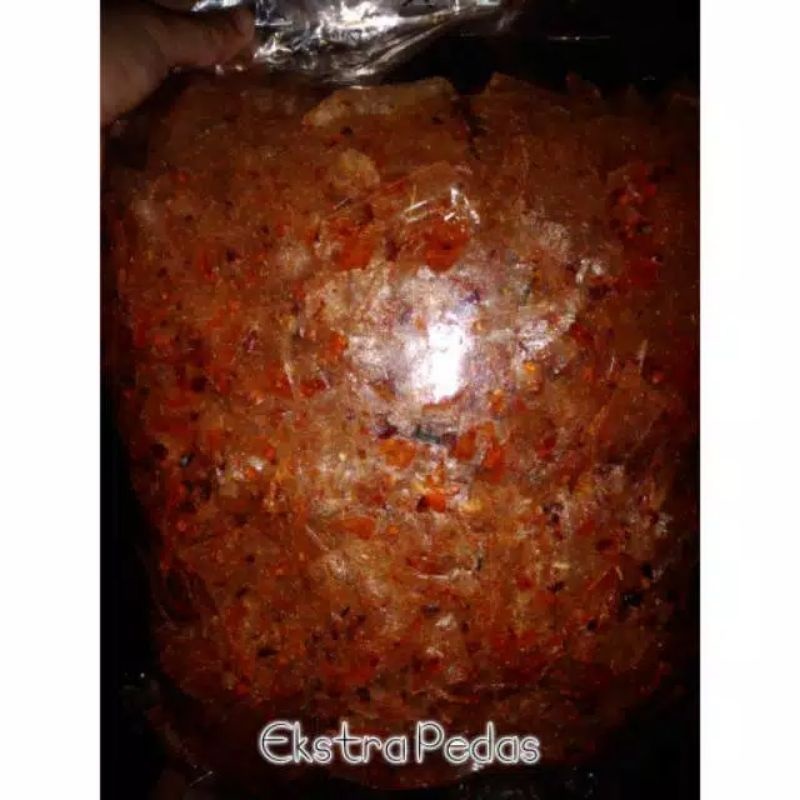 

keripik kaca pedas daun jeruk viral