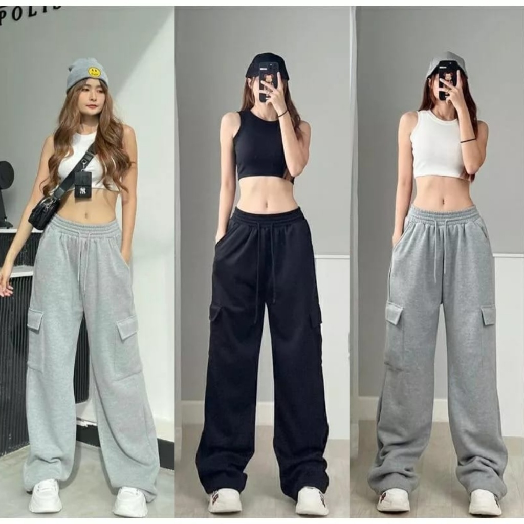 Sosialsosial - Yoona Cargo Pants - Celana Bebyteryan