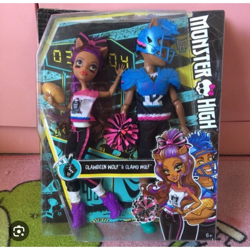 boneka monsterhigh clawdeen wolf dan clawd wolf